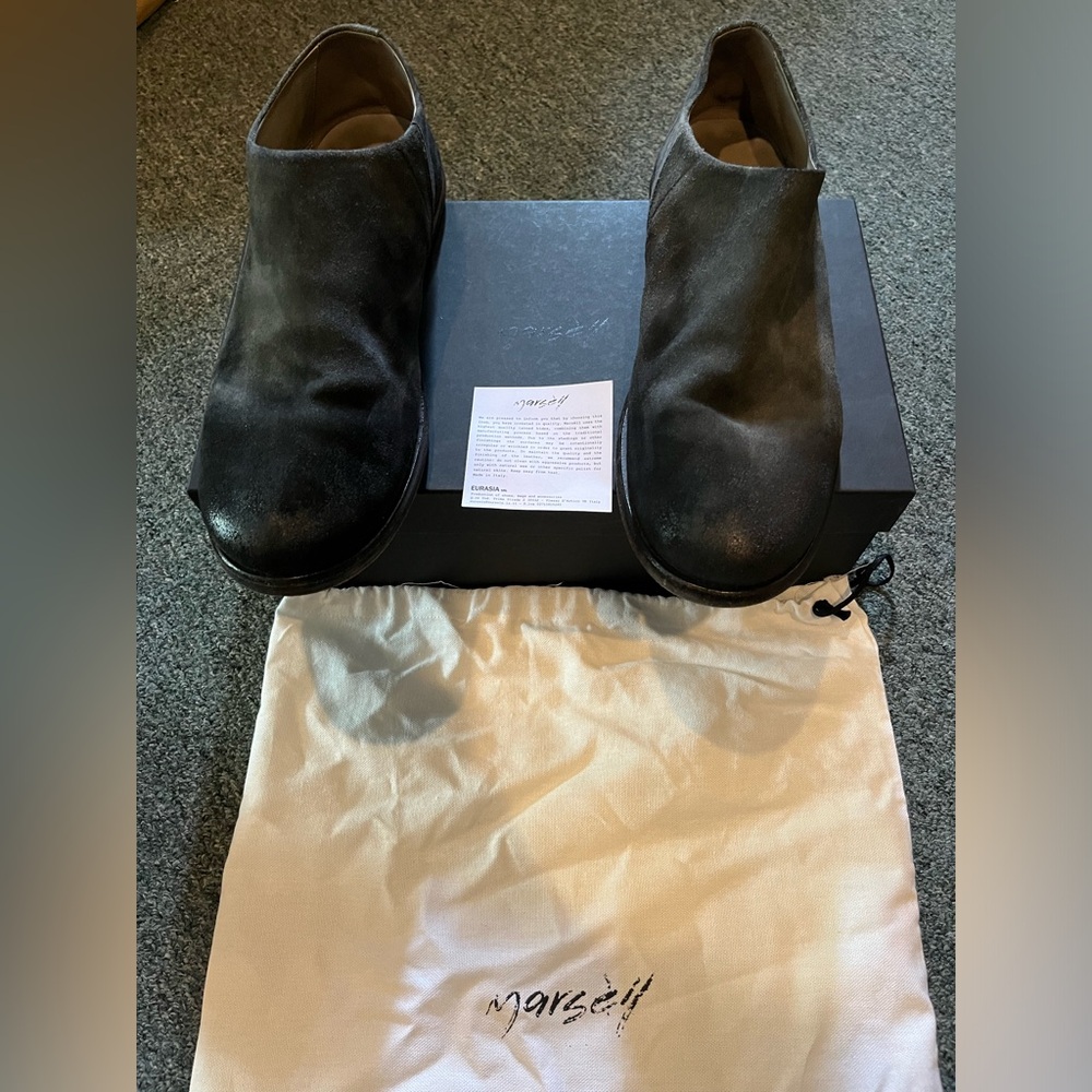 Marsèll Soft Baby Calf Leather Slip on Loafers (Size 11 US)